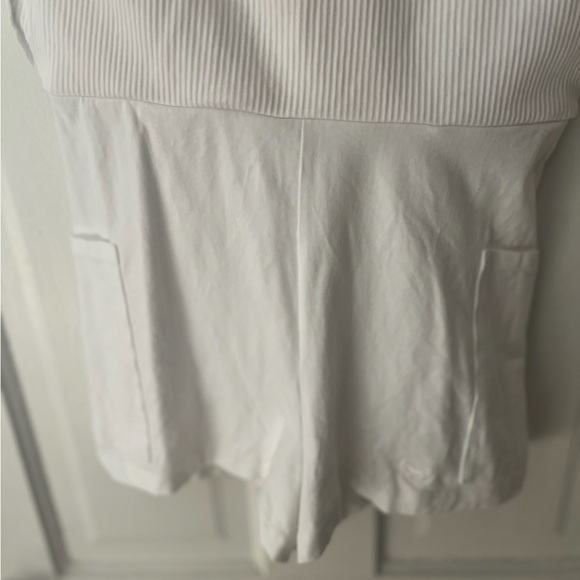 PINK VICTORIA SECRET RIBBED SQUARE NECK ACTIVE DRESS WITH BUILT IN SHORTS - Picture 7 of 8